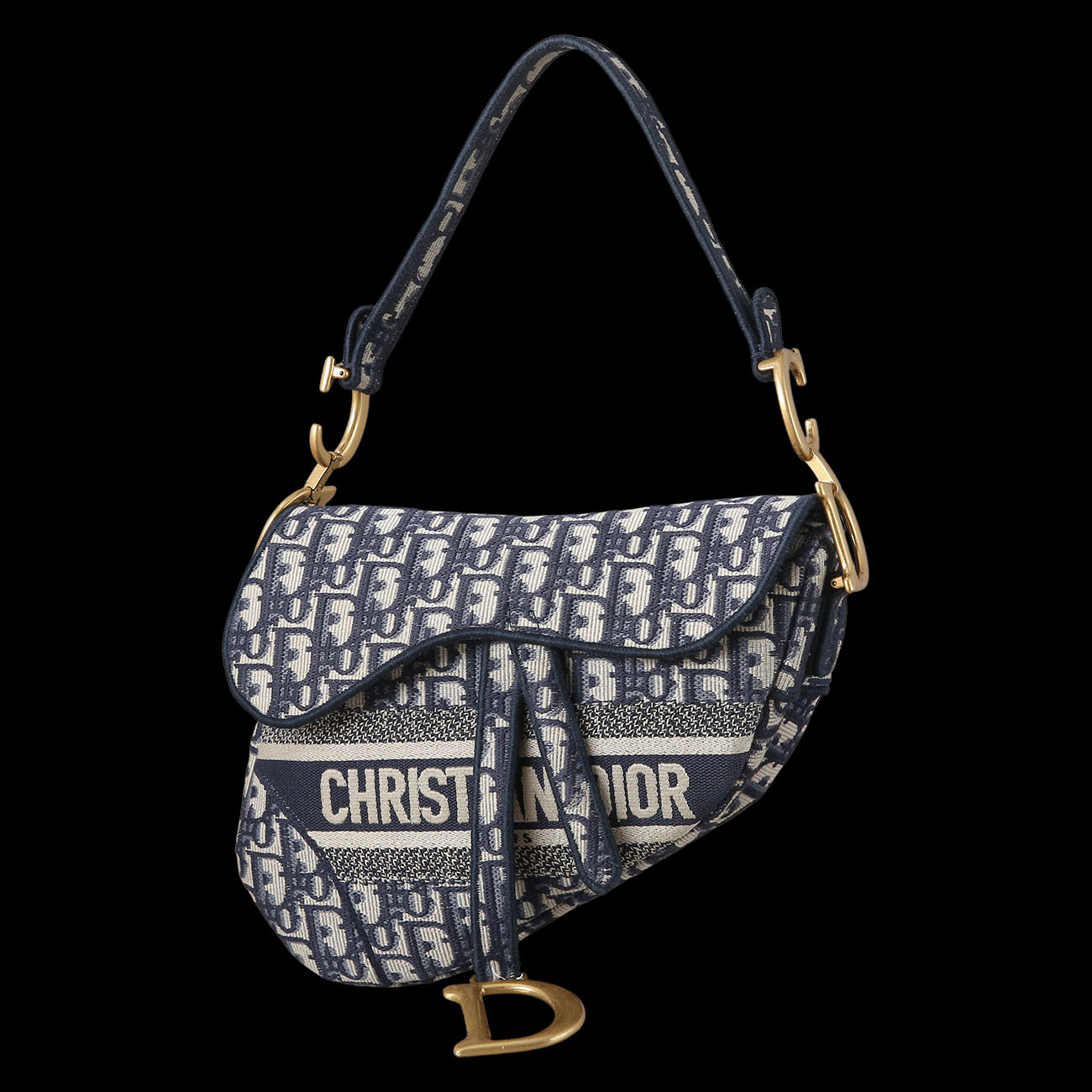 CHRISTIAN DIOR(USED)크리스찬디올 새들백 미듐 & 스트랩